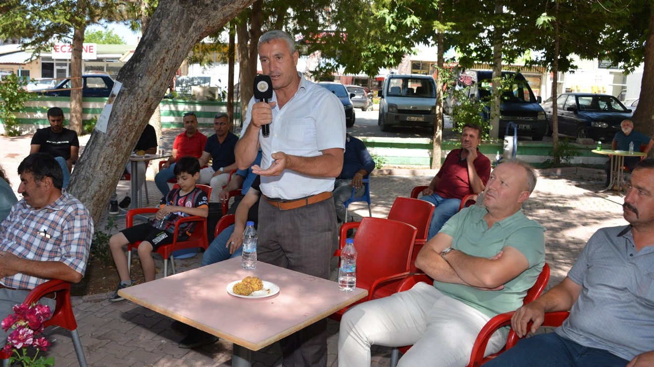 Bilim, kampüsten tarlaya ulaştı: Selçuk Üniversitesinden İçeri Çumra’da “Bilim Kafe” etkinliği